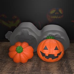 Silicone mold - Halloween pumpkins